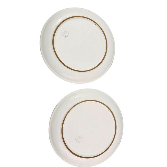 Caleca Frutta Hand Painted Italian Fruit Design 11 1/8”Dinner Plates – Set of 2 - Picture 2 of 16